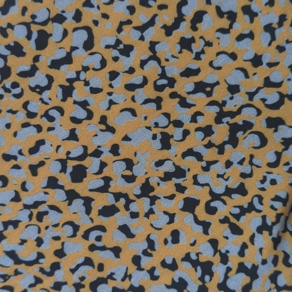 Greylin Anthropologie Galena Surplice Short Sleeve Wide Leg Jumpsuit Honey XS - Picture 13 of 16